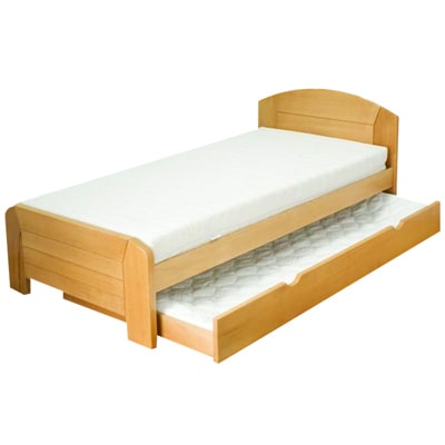 Drvena fioka pomocni lezaj 90x200cm Natur boja