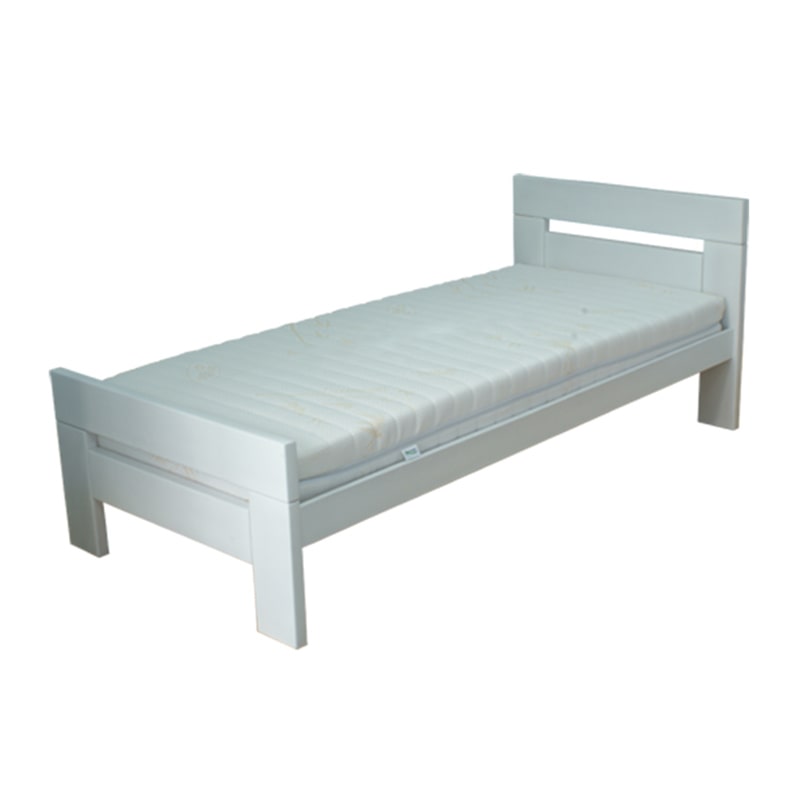 Drveni krevet Lara 90x200cm Bela boja