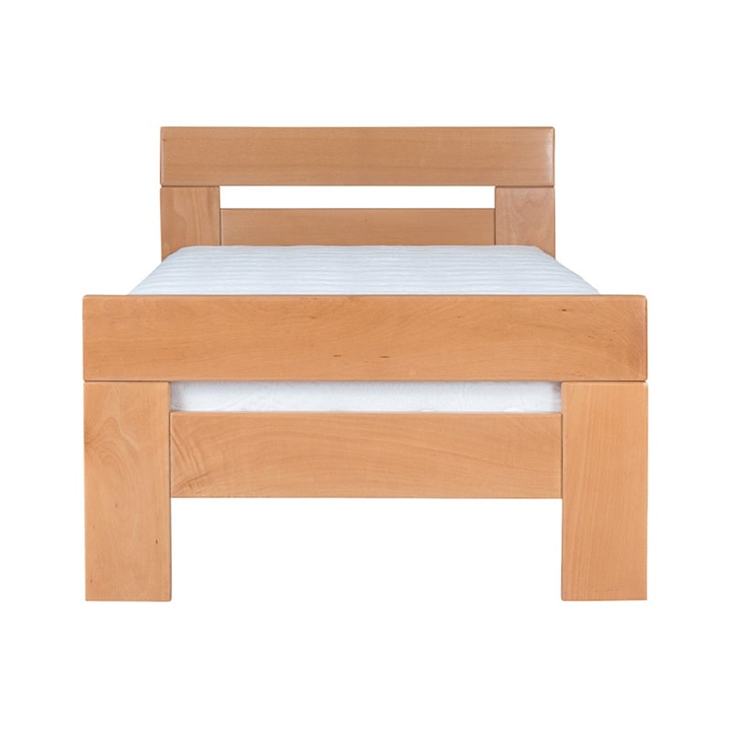 Drveni krevet Lara 90x200cm Natur boja pogled 2