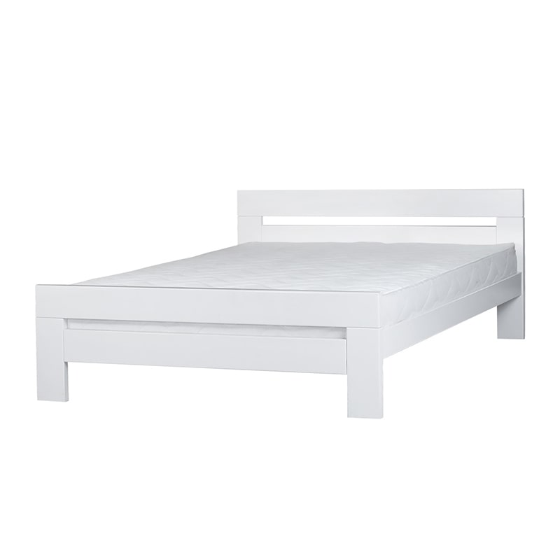 Drveni krevet Lara 160x200cm Bela boja