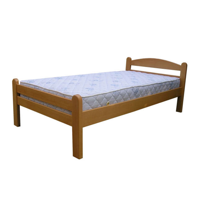 Drveni krevet Lucni 90x200cm Natur boja pogled 1