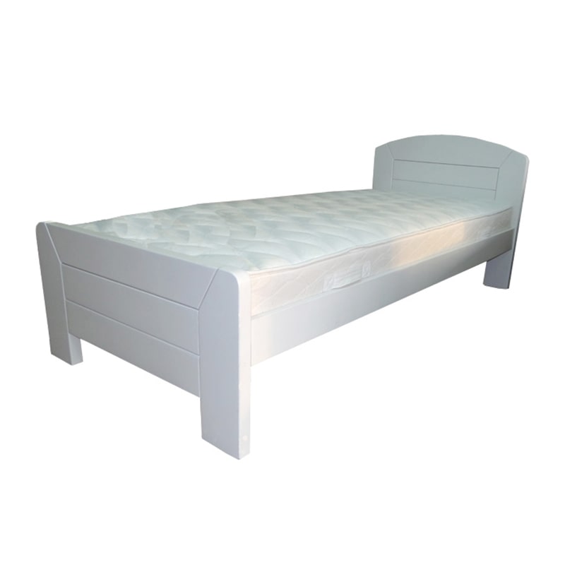 Drveni krevet Lux 90x200cm Bela boja