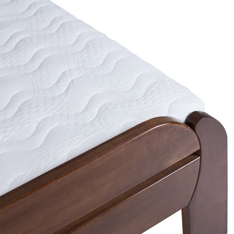 Drveni krevet Violeta 90x200cm Orah boja pogled 3