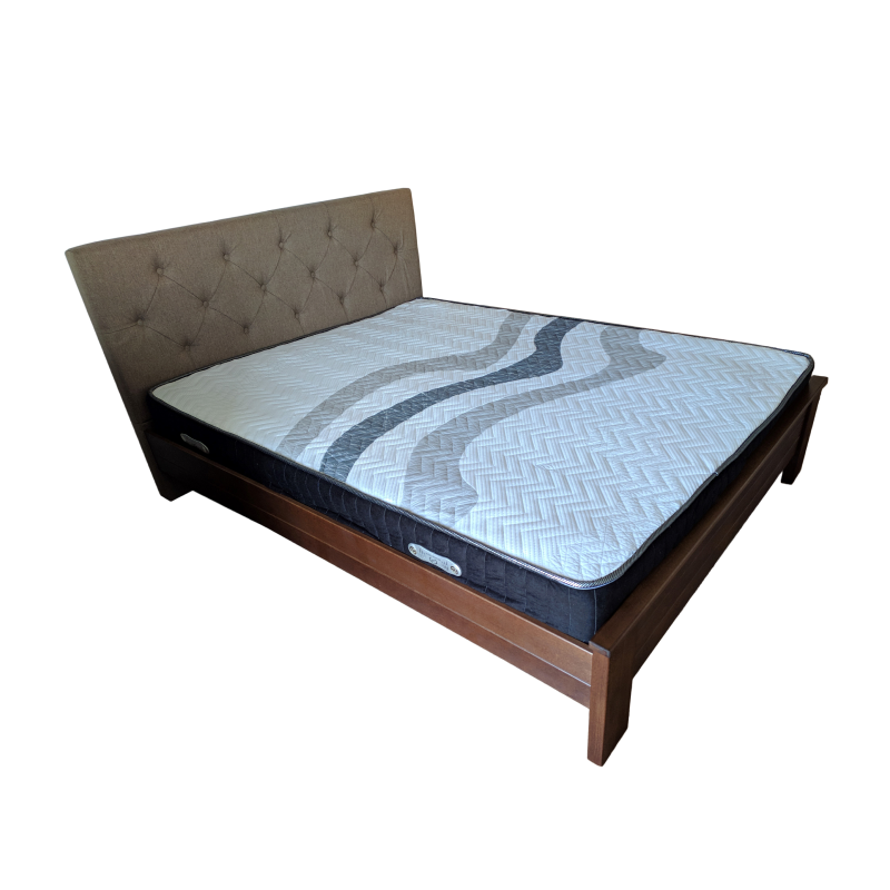 drveni krevet monaco 160x200cm orah pogled 2