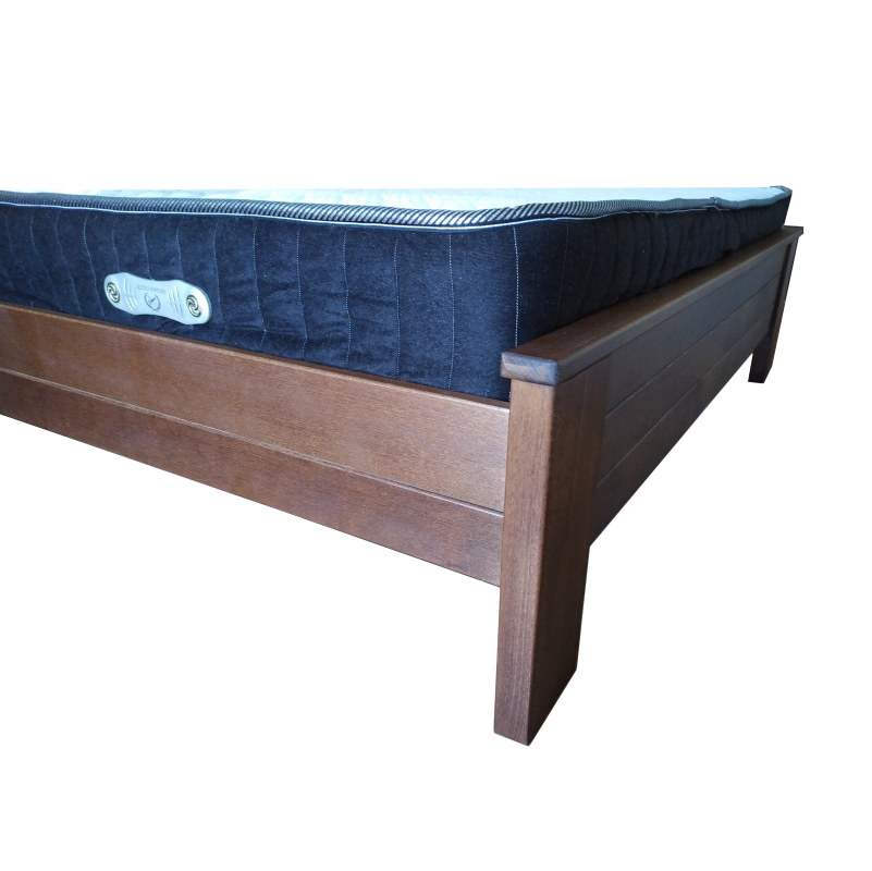 drveni krevet monaco 160x200cm orah pogled 3