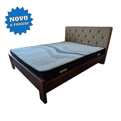 Drveni krevet Monako orah